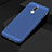 Mesh Hole Hard Rigid Snap On Case Cover for Huawei Nova 2i Blue