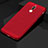 Mesh Hole Hard Rigid Snap On Case Cover for Huawei Nova 2i Red