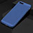 Mesh Hole Hard Rigid Snap On Case Cover for Huawei Y6 (2018) Blue