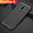 Mesh Hole Hard Rigid Snap On Case Cover for OnePlus 6 Black