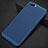 Mesh Hole Hard Rigid Snap On Case Cover for Oppo A12e Blue