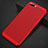 Mesh Hole Hard Rigid Snap On Case Cover for Oppo AX5 Red