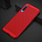 Mesh Hole Hard Rigid Snap On Case Cover for Xiaomi Mi 9 Lite Red