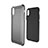 Mesh Hole Silicone and Plastic Case Back Cover for Apple iPhone Xs Black