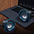 Mini Speaker Wired Portable Stereo Super Bass Loudspeaker W02 Black