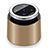 Mini Wireless Bluetooth Speaker Portable Stereo Super Bass Loudspeaker S26 Gold