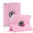 Rotating Stands Flip Leather Case for Apple iPad 2 Pink