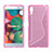 S-Line Transparent Gel Soft Case Cover for Sony Xperia L3 Pink