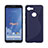 S-Line Transparent Gel Soft Case for Google Pixel 3 Blue