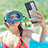 Silicone and Plastic Waterproof Cover Case 360 Degrees Underwater Shell for Samsung Galaxy S23 Ultra 5G