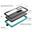 Silicone and Plastic Waterproof Cover Case 360 Degrees Underwater Shell for Samsung Galaxy S24 Plus 5G