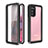 Silicone and Plastic Waterproof Cover Case 360 Degrees Underwater Shell W01 for Samsung Galaxy S20 FE (2022) 5G Black