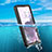 Silicone and Plastic Waterproof Cover Case 360 Degrees Underwater Shell W02 for Samsung Galaxy S20 FE 4G Black