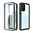 Silicone and Plastic Waterproof Cover Case 360 Degrees Underwater Shell W02 for Samsung Galaxy S20 Plus Black