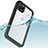 Silicone and Plastic Waterproof Cover Case 360 Degrees Underwater Shell W04 for Apple iPhone 11 Pro Max