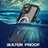 Silicone and Plastic Waterproof Cover Case 360 Degrees Underwater Shell with Mag-Safe Magnetic for Apple iPhone 14 Plus