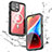 Silicone and Plastic Waterproof Cover Case 360 Degrees Underwater Shell with Mag-Safe Magnetic for Apple iPhone 14 Pro