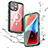 Silicone and Plastic Waterproof Cover Case 360 Degrees Underwater Shell with Mag-Safe Magnetic for Apple iPhone 16 Pro