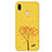 Silicone Candy Rubber Fashionable Pattern Soft Case Cover S03 for Huawei P20 Lite Yellow