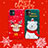 Silicone Candy Rubber Gel Christmas Pattern Soft Case Cover C01 for Apple iPhone 11