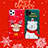 Silicone Candy Rubber Gel Christmas Pattern Soft Case Cover C01 for Apple iPhone 11 Pro Max