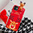 Silicone Candy Rubber Gel Christmas Pattern Soft Case Cover C02 for Apple iPhone 11