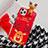 Silicone Candy Rubber Gel Christmas Pattern Soft Case Cover C02 for Apple iPhone 11 Pro