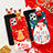 Silicone Candy Rubber Gel Christmas Pattern Soft Case Cover C03 for Apple iPhone 11 Pro