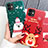 Silicone Candy Rubber Gel Christmas Pattern Soft Case Cover S01 for Apple iPhone 11