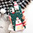 Silicone Candy Rubber Gel Christmas Pattern Soft Case Cover S02 for Apple iPhone 12