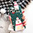 Silicone Candy Rubber Gel Christmas Pattern Soft Case Cover S02 for Apple iPhone 12 Pro