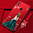 Silicone Candy Rubber Gel Dress Party Girl Soft Case Cover for Huawei Honor 10 Lite Red Wine