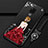 Silicone Candy Rubber Gel Dress Party Girl Soft Case Cover for Huawei Mate 20 X 5G Red and Black