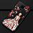 Silicone Candy Rubber Gel Dress Party Girl Soft Case Cover for Huawei Nova 5i Pro Brown
