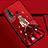 Silicone Candy Rubber Gel Dress Party Girl Soft Case Cover for Huawei Nova 5i Red Wine