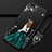 Silicone Candy Rubber Gel Dress Party Girl Soft Case Cover for Oppo AX5 Black