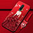 Silicone Candy Rubber Gel Dress Party Girl Soft Case Cover for Oppo R17 Pro Red