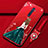 Silicone Candy Rubber Gel Dress Party Girl Soft Case Cover for Oppo Reno2 Red