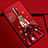 Silicone Candy Rubber Gel Dress Party Girl Soft Case Cover for Oppo Reno2 Z Red Wine