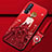 Silicone Candy Rubber Gel Dress Party Girl Soft Case Cover for Oppo Reno3 Pro Red