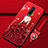 Silicone Candy Rubber Gel Dress Party Girl Soft Case Cover for Oppo RX17 Pro Red