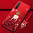 Silicone Candy Rubber Gel Dress Party Girl Soft Case Cover for Realme X2 Red