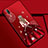 Silicone Candy Rubber Gel Dress Party Girl Soft Case Cover K01 for Huawei P20 Red Wine