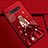 Silicone Candy Rubber Gel Dress Party Girl Soft Case Cover K01 for Samsung Galaxy S10 5G Red Wine