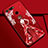 Silicone Candy Rubber Gel Dress Party Girl Soft Case Cover K03 for Huawei Honor V20 Red