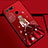 Silicone Candy Rubber Gel Dress Party Girl Soft Case Cover K03 for Huawei Honor V20 Red Wine