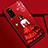 Silicone Candy Rubber Gel Dress Party Girl Soft Case Cover S01 for Huawei Honor V30 Pro 5G Red