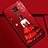 Silicone Candy Rubber Gel Dress Party Girl Soft Case Cover S01 for Huawei Mate 30 Lite Red