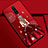 Silicone Candy Rubber Gel Dress Party Girl Soft Case Cover S01 for Oppo R17 Pro Red Wine