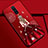 Silicone Candy Rubber Gel Dress Party Girl Soft Case Cover S01 for Oppo RX17 Pro Red Wine